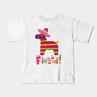 Fiesta Party Donkey Kids T-Shirt